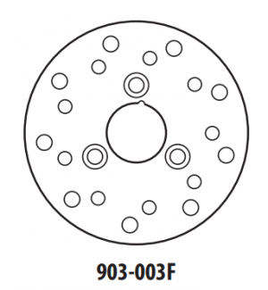 Brzdový kotúč GOLDFREN predné 155 mm