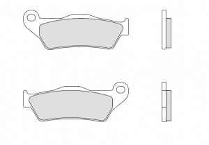 Brzdové obloženie BREMBO CC SCOOTER