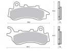 Brzdové obloženie BREMBO 7118 CC SCOOTER