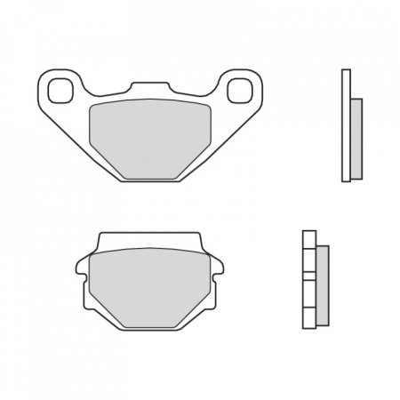 Brzdové obloženie BREMBO 07YA54SP