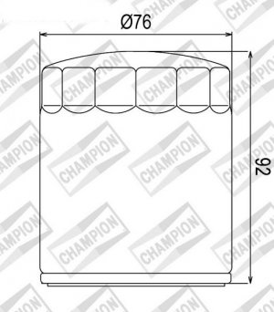 Olejový filter CHAMPION COF071C