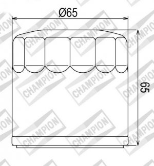 Olejový filter CHAMPION COF453