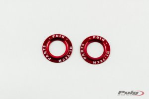 Krúžky pre posúvače nápravy PUIG PHB19 hliník červené