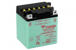 Conventional 12V battery NO ACID YUASA