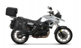 Kompletná sada sedlových brašní SHAD TERRA TR40 adventure a hliníkového kufra SHAD TERRA BLACK 55L, SHAD BMW F 650 GS / F 700 GS/ F 800 GS (2008 - 2018)