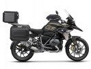 Kompletná sada čiernych hliníkových kufrov SHAD TERRA BLACK , 37 litrov vrchný kufor, 36/47 litrov b SHAD BMW R 1200 GS/ R 1250 GS