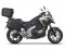 Kompletná sada čiernych hliníkových kufrov SHAD TERRA BLACK , 37 litrov vrchný kufor, 36/36 litrov b SHAD HONDA NC 750 X 2021-