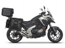 Kompletná sada sedlových brašní SHAD TERRA TR40 adventure a hliníkového kufra SHAD TERRA BLACK 55L, SHAD HONDA NX 750 X 2021-