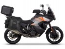 Kompletná sada sedlových brašní SHAD TERRA TR40 adventure a hliníkového vrchného kufra SHAD TERRA BL SHAD KTM Super Adventure 1290 (R, S)