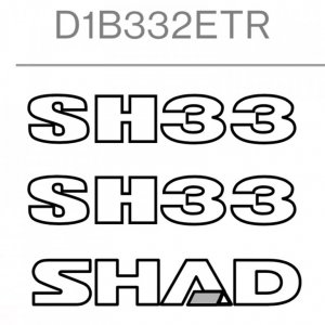 Sada samolepiek SHAD SH33