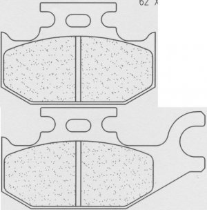 Brzdové obloženie CL BRAKES ATV1