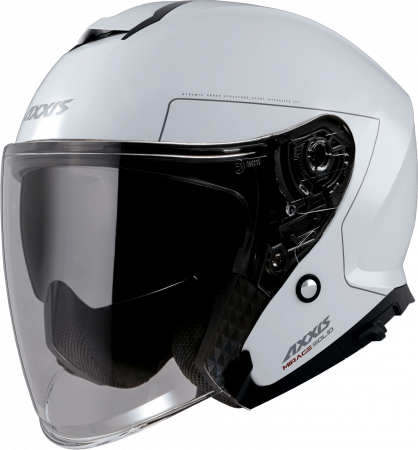 Otvorená helma JET AXXIS MIRAGE SV ABS Solid biela lesklá XS