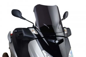 Plexi na motorku PUIG V-TECH LINE TOURING tmavá dymová