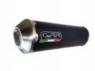 Koncovka výfuku Slip-on GPR SCOM.77.1.EVO4 EVO4 ROAD Matte Black including removable db killer and link pipe