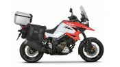 Kompletná sada sedlových brašní SHAD TERRA TR40 adventure a hliníkového kufra SHAD TERRA 48L vrátane SHAD SUZUKI DL 1000 V-Strom/ DL 1050 V-Strom