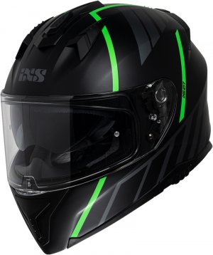 Integrálna prilba iXS iXS 217 2.0 matt black-green fluo XL