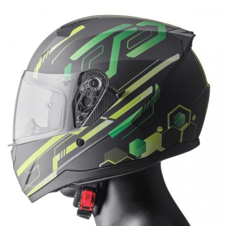 Integrálna prilba GMS ZG12501 HEXAGO graphic green S